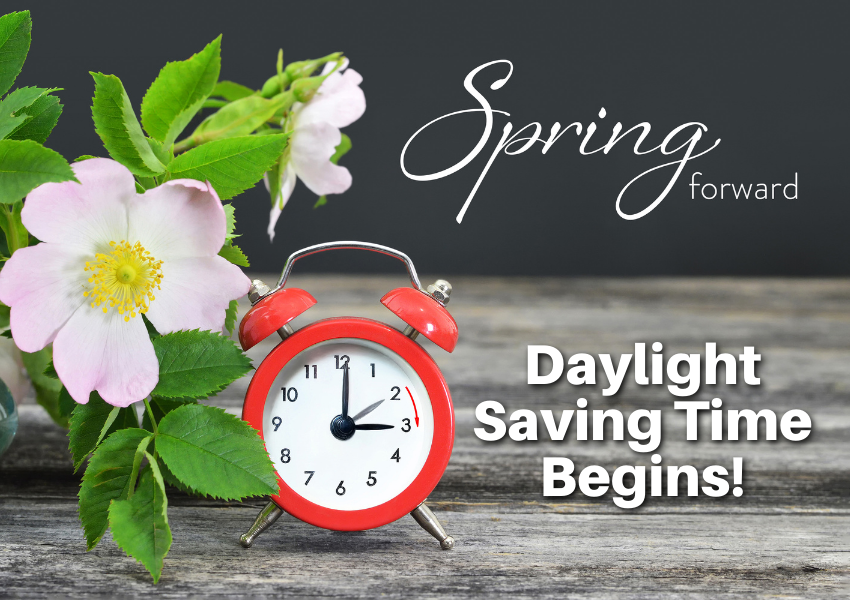 Daylight Saving Time Begins